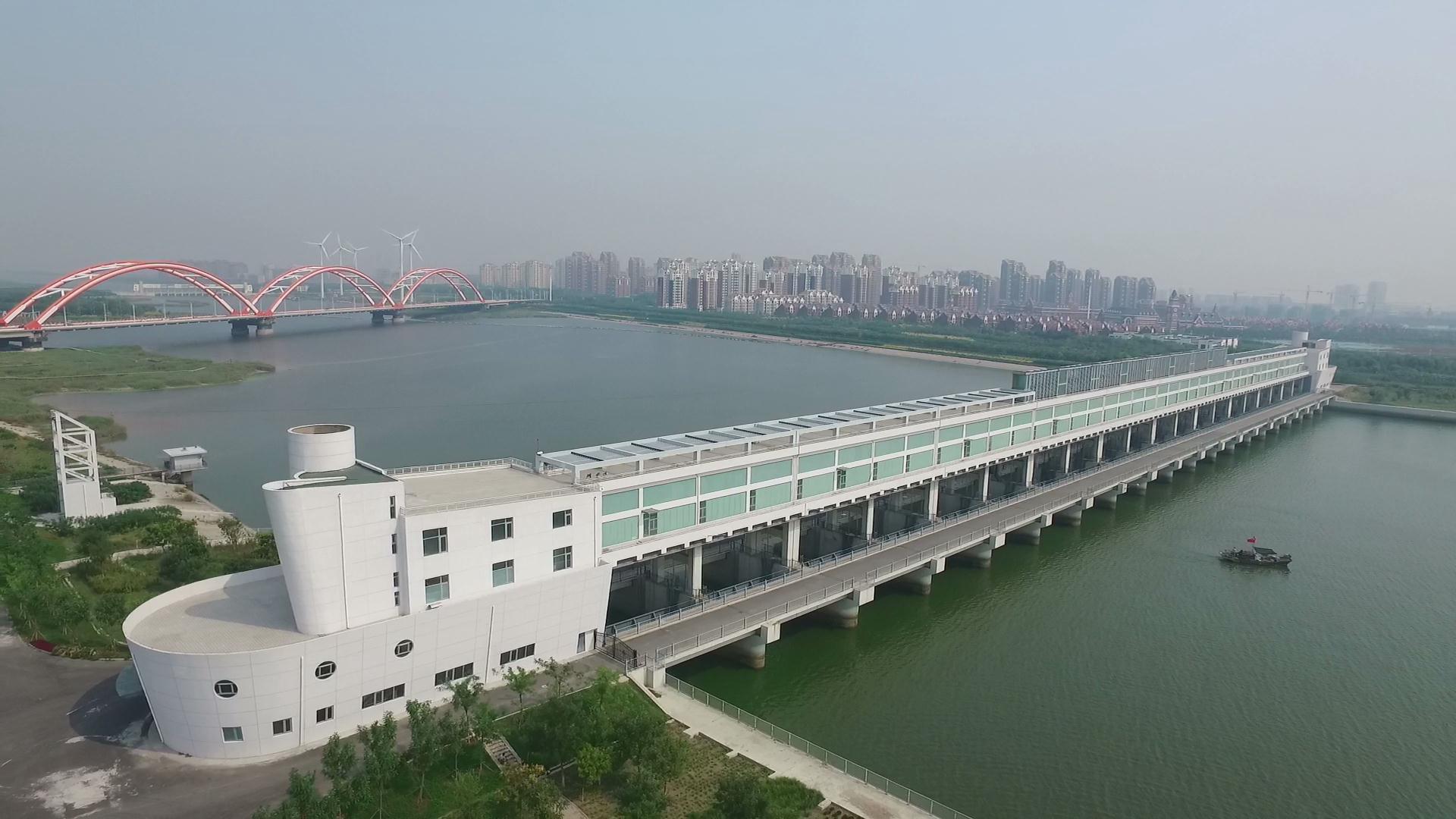 永定新河进洪闸